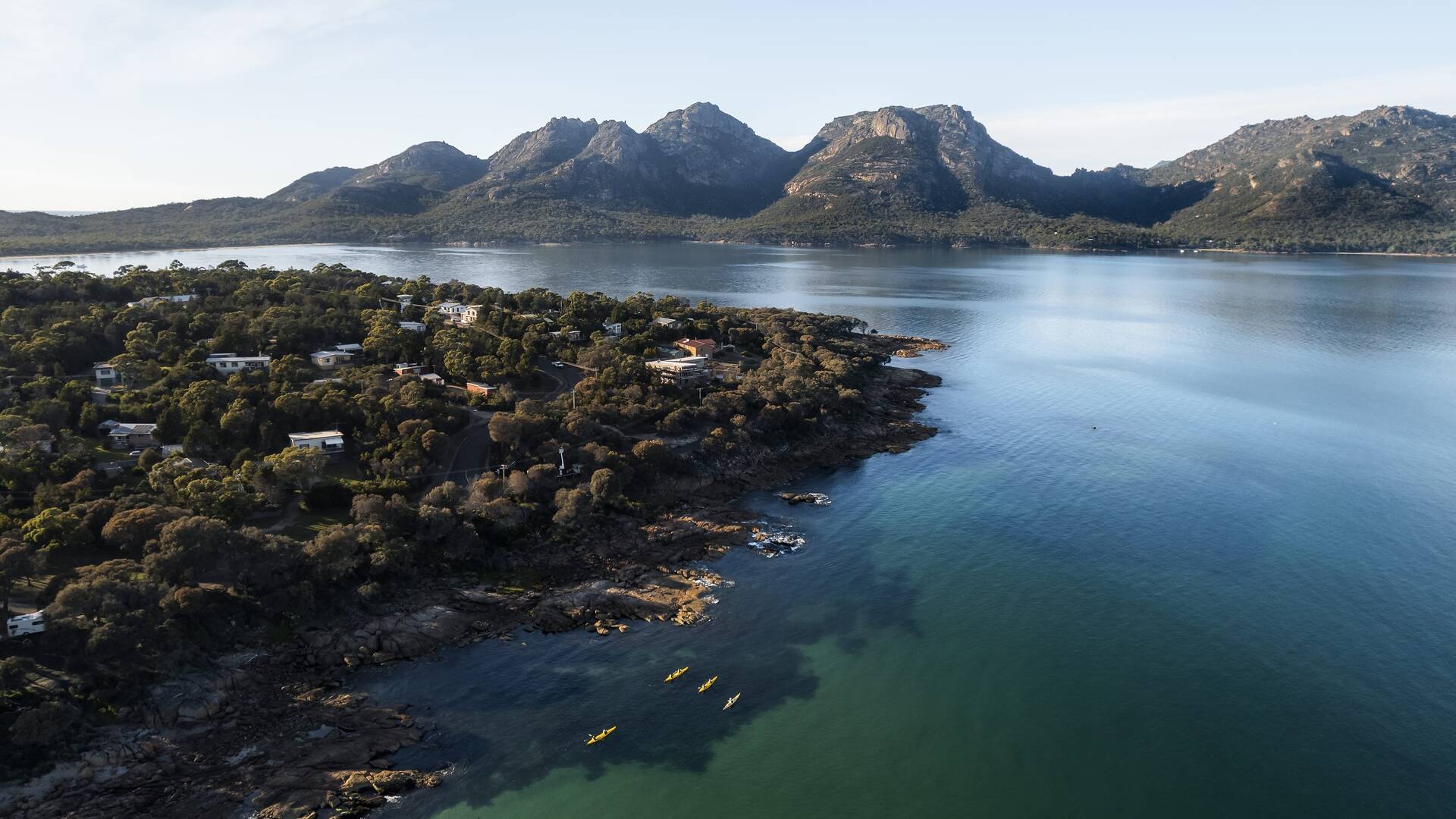 From Coles Bay