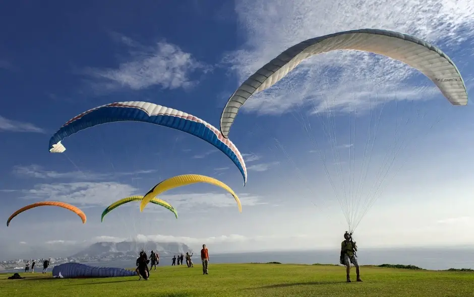 Paragliding in Lima
