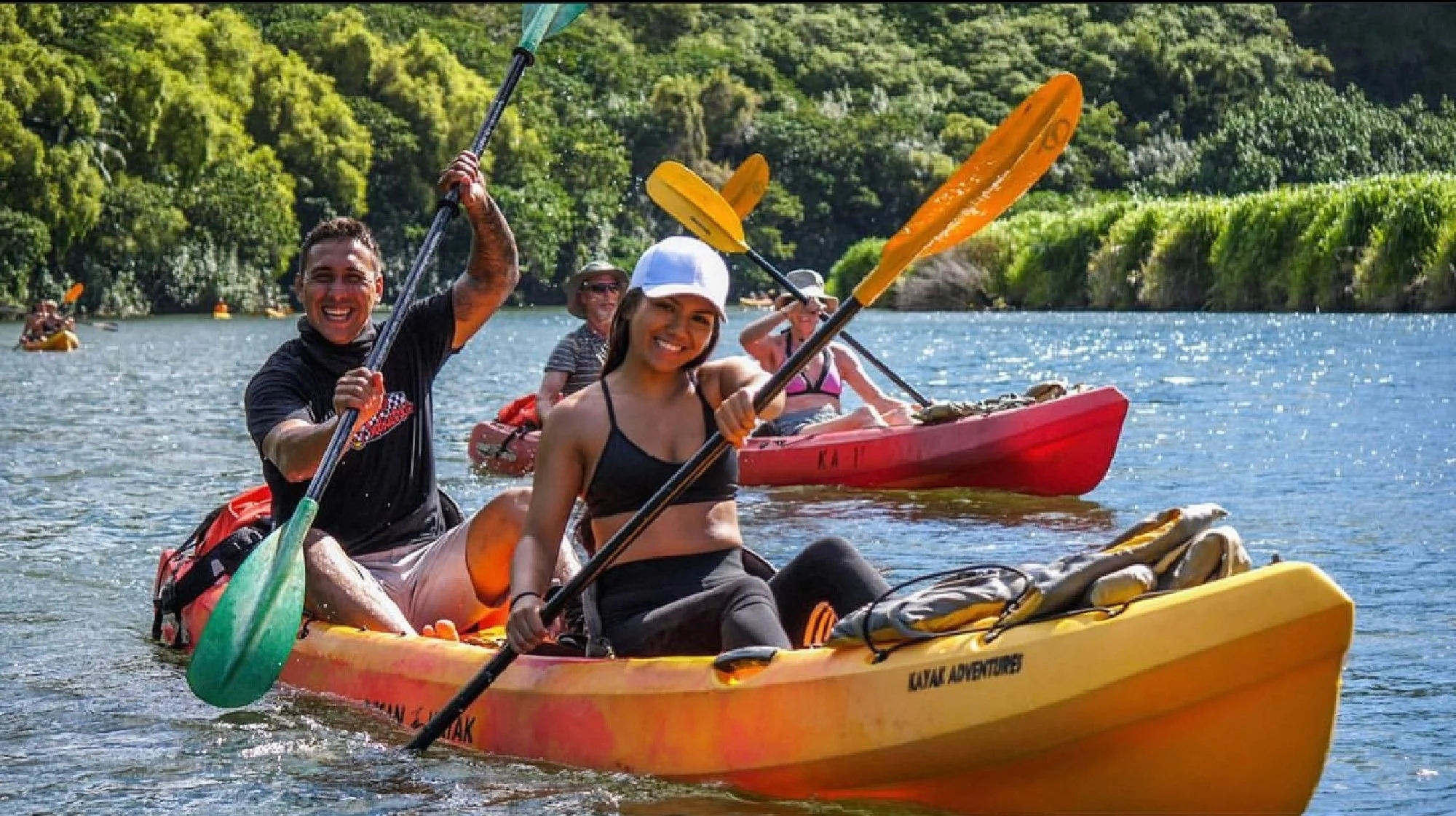 Secret Falls Kayak Tour