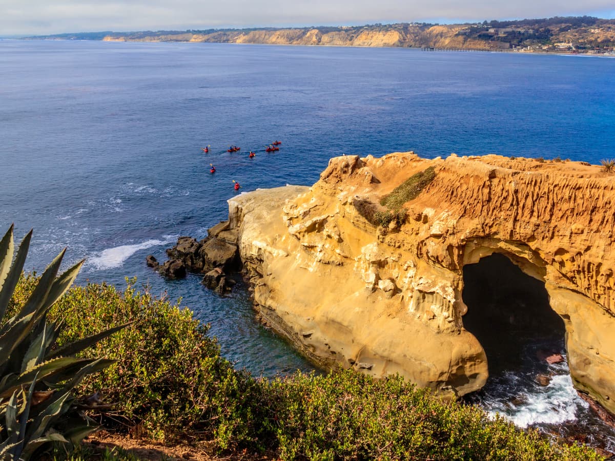 La Jolla Sea Cave Kayak Tour