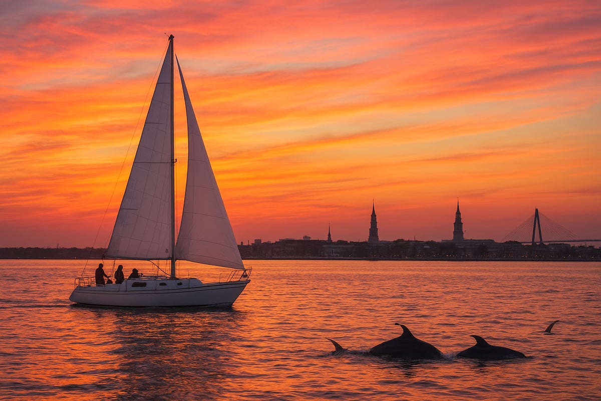 Charleston Sunset Cruise on the Harbor