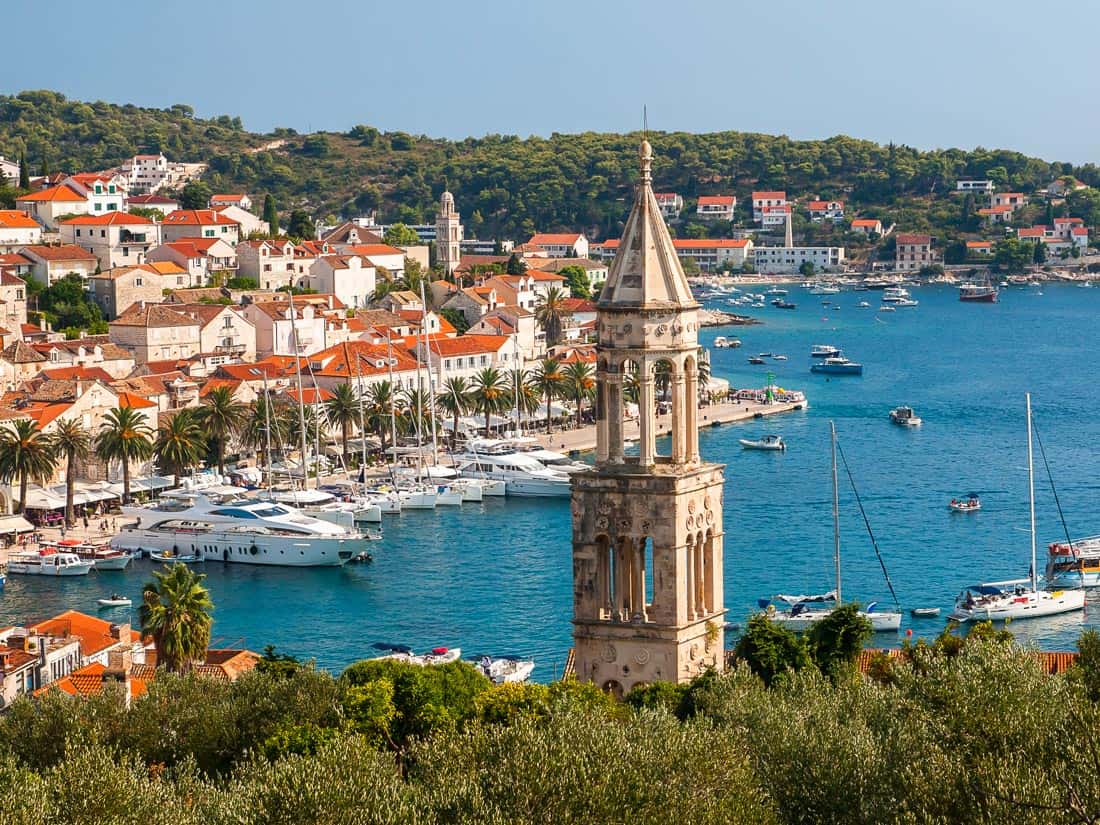 Hvar Town Harbor