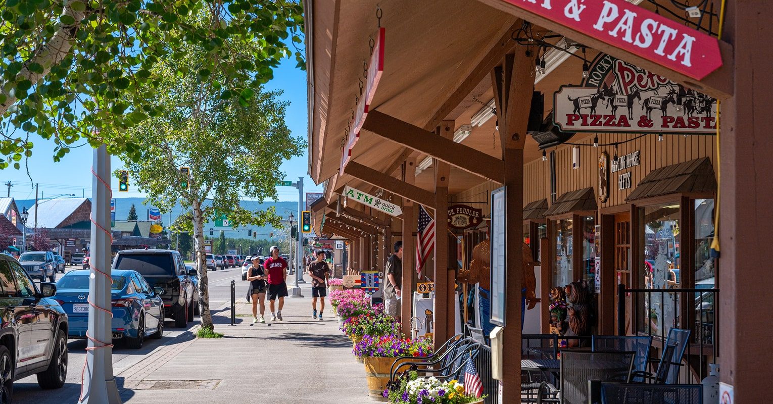 From West Yellowstone
