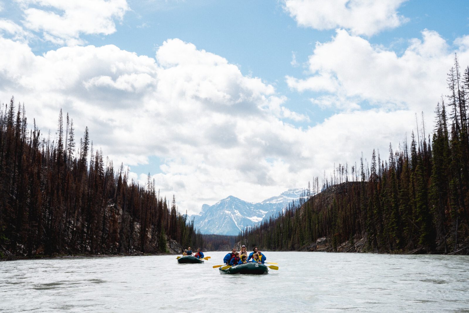 Athabasca River Rafting