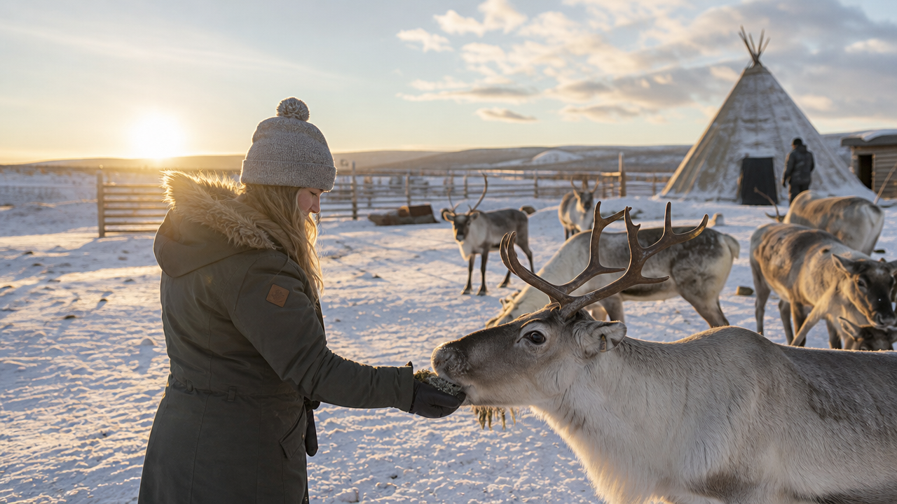 Your experience at Reindeer Farm Visit