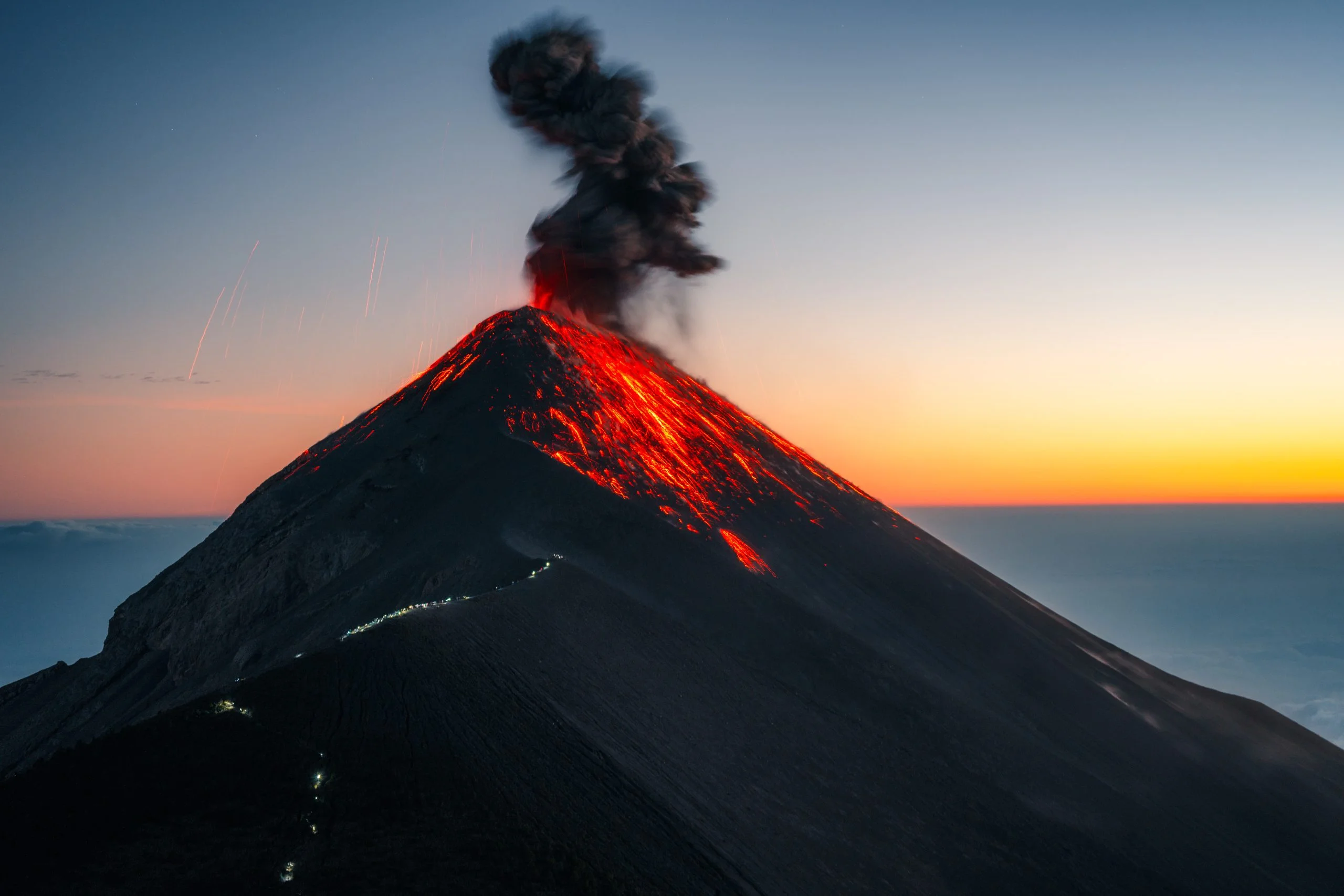 Volcán de Fuego Ridge
