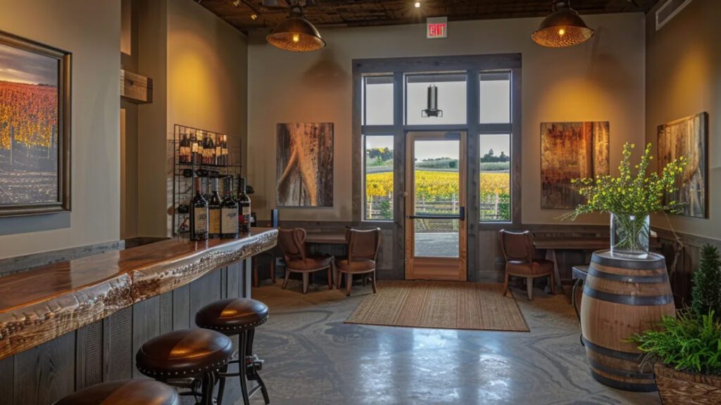 Tasting room