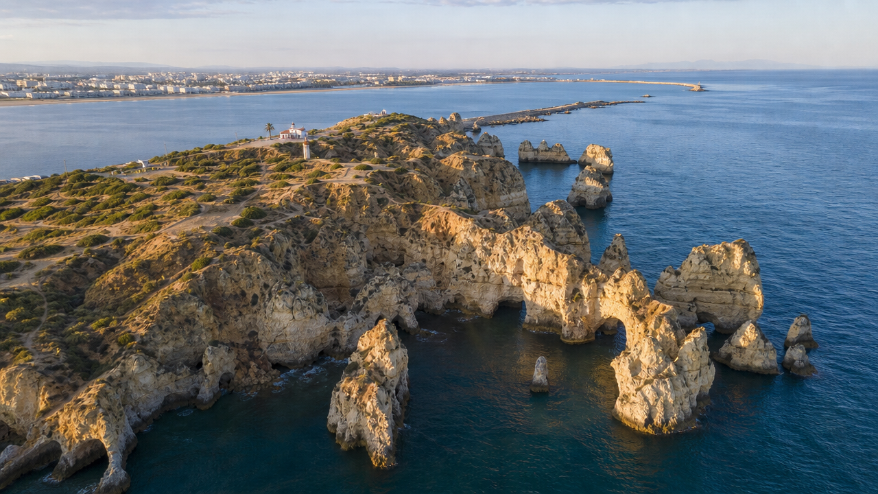 Sea Caves by Ponta da Piedade Boat Tour