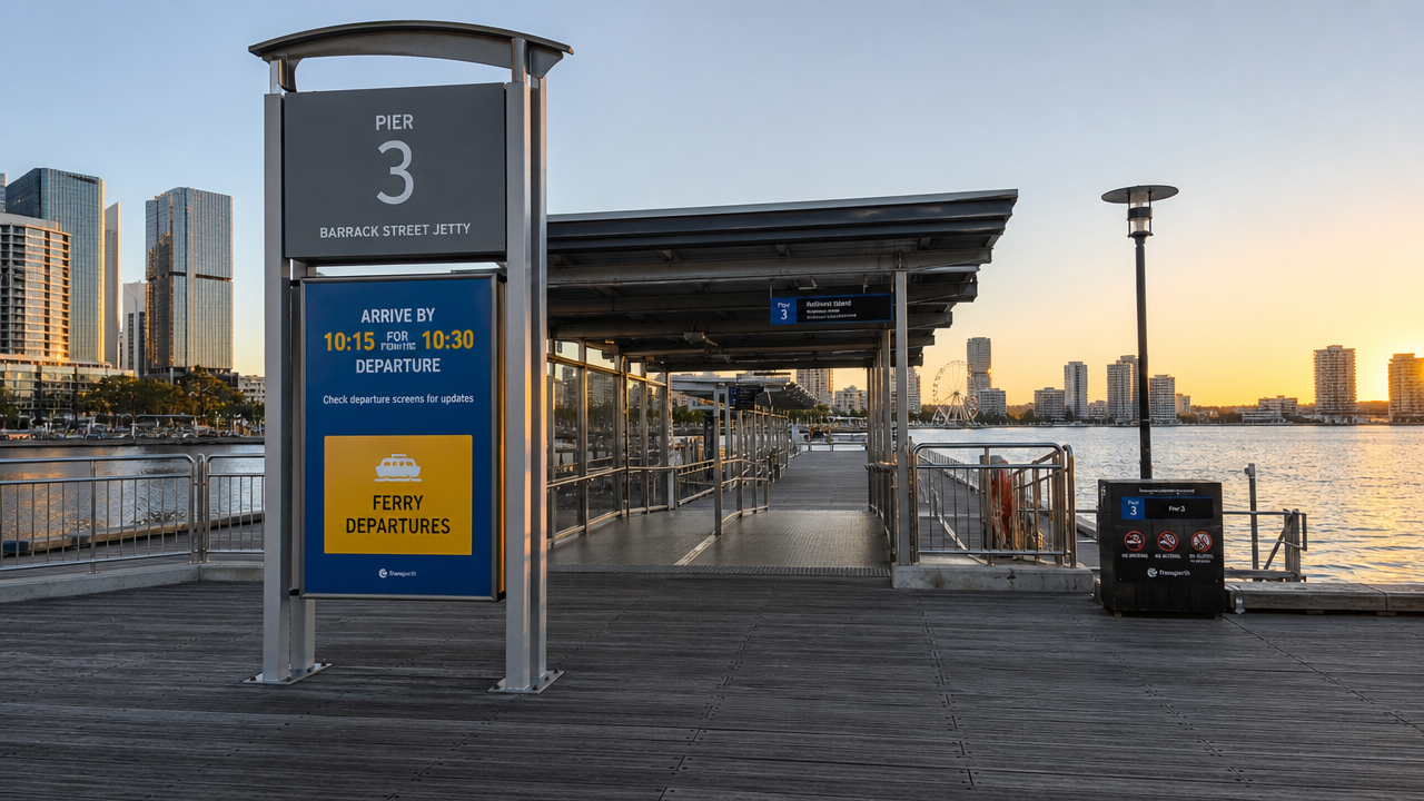 Barrack Street Jetty