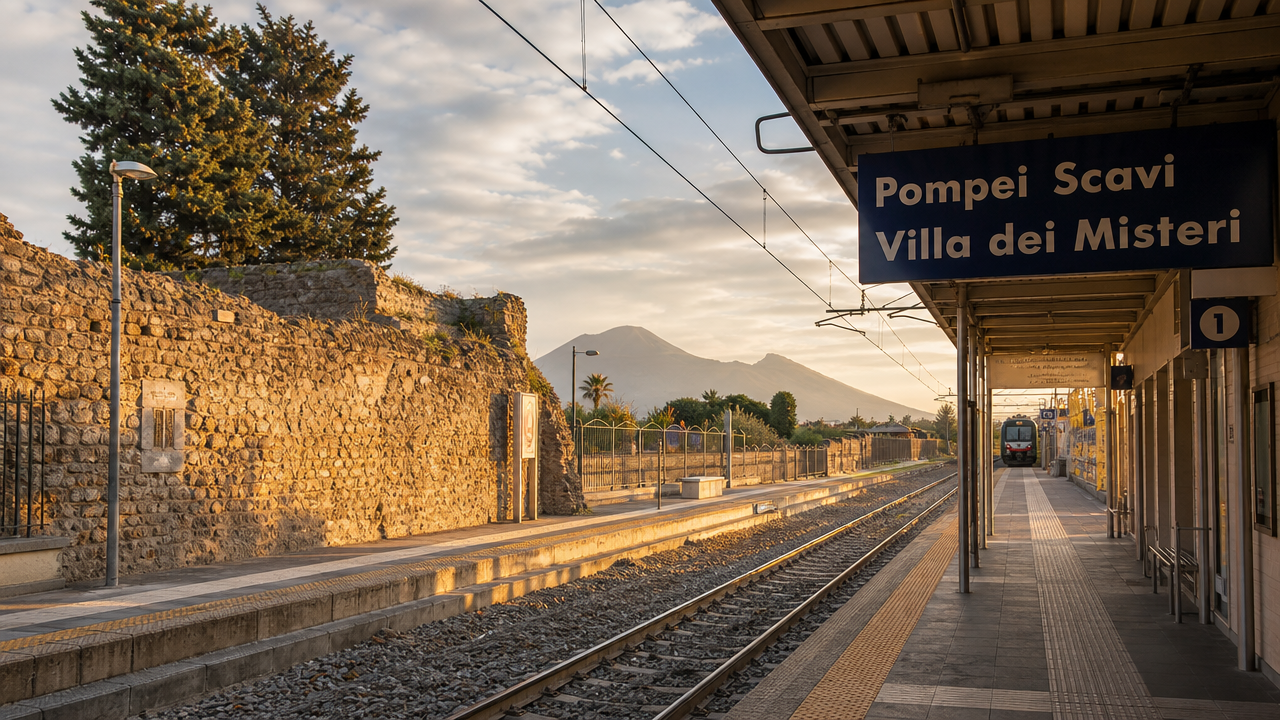 How Long Is the Train Ride From Rome to Pompeii