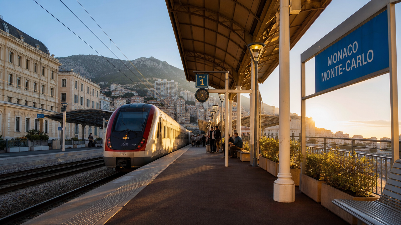Nice to Monaco Train Ticket