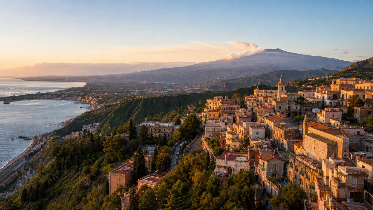 Anreise von Catania nach Taormina