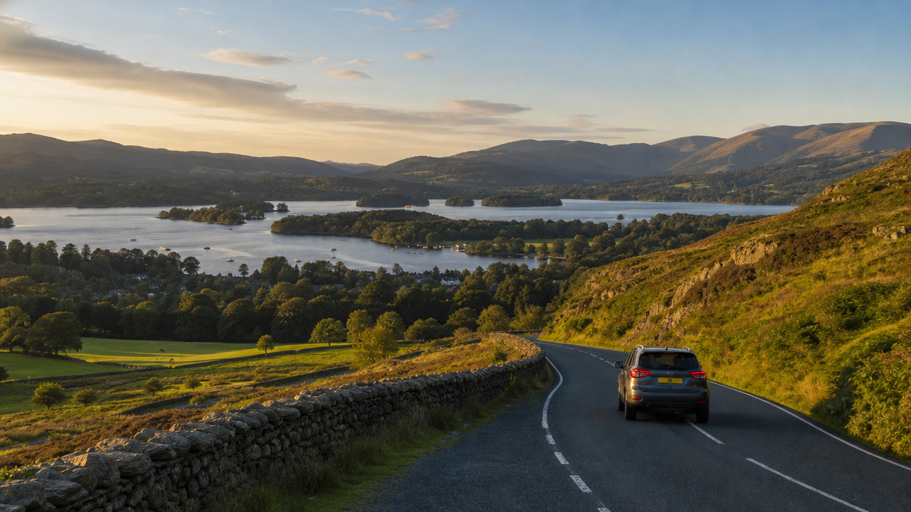Lake District From Manchester by Car
