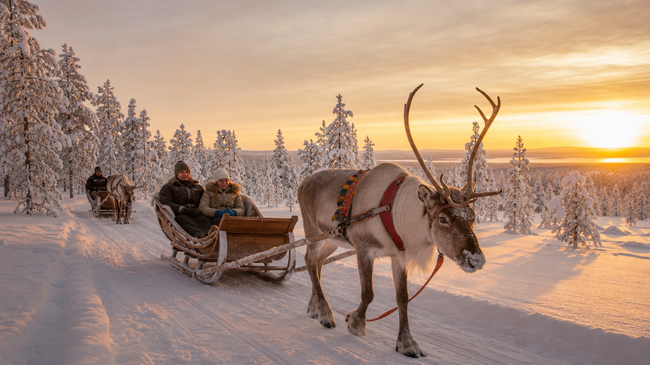 Reindeer Sleigh Ride Rovaniemi Price