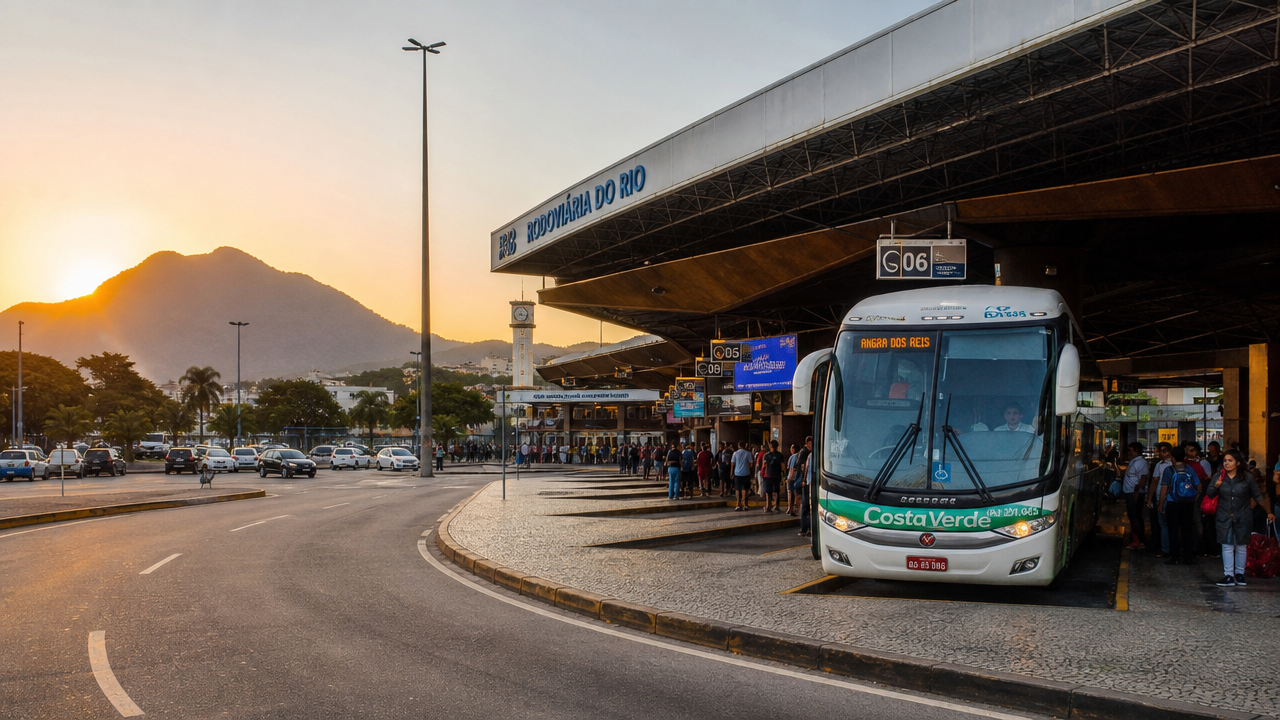 Angra Dos Reis Bus From Rio