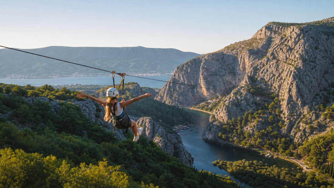 Cetina Canyon Zipline Croatia