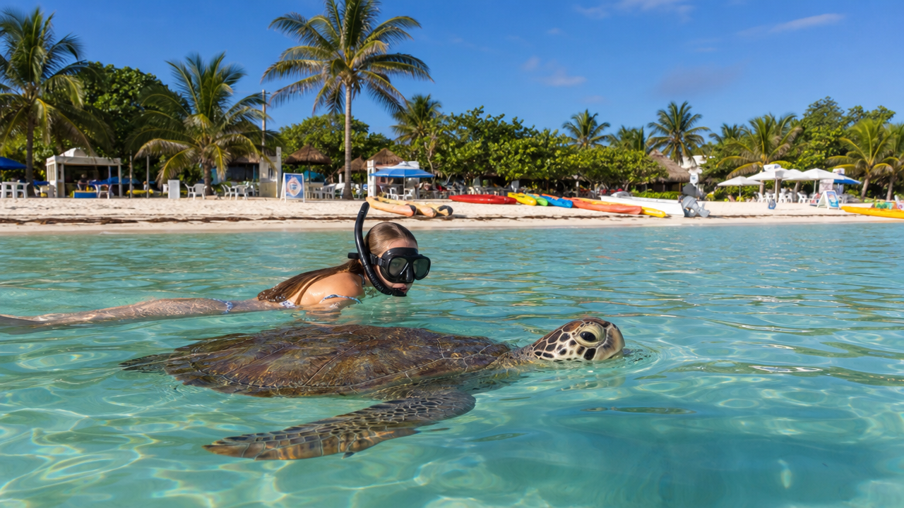 Best Time to Swim With Turtles in Akumal