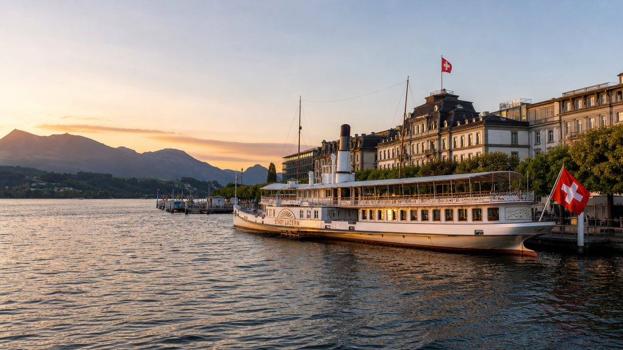 Lake Lucerne Boat Cruise Timetable