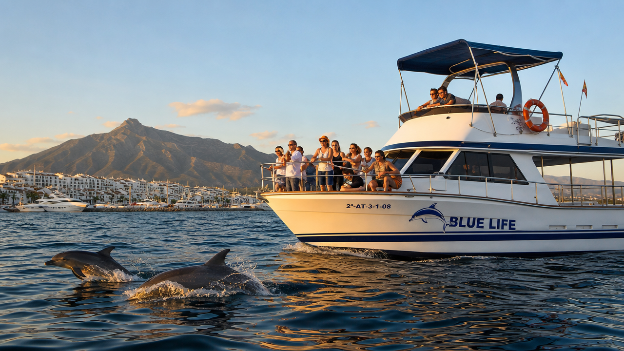Dolphin Watching Marbella Spain