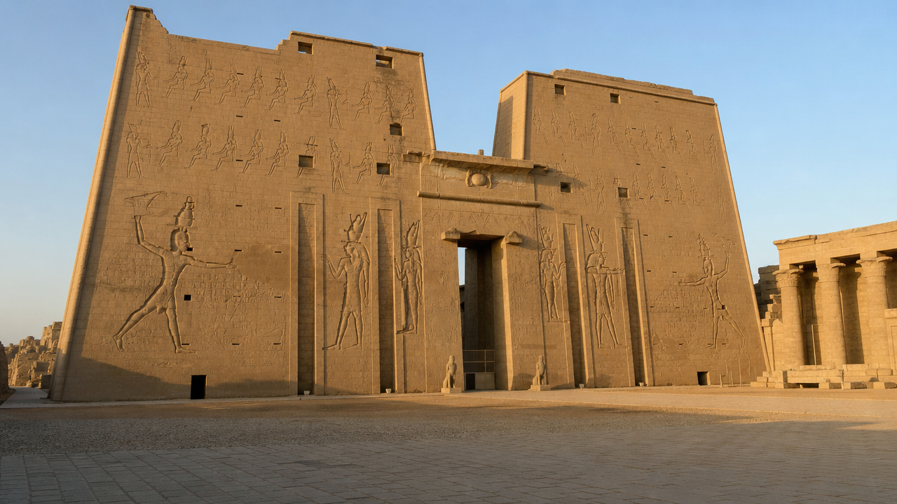 Temple of Horus Pylon