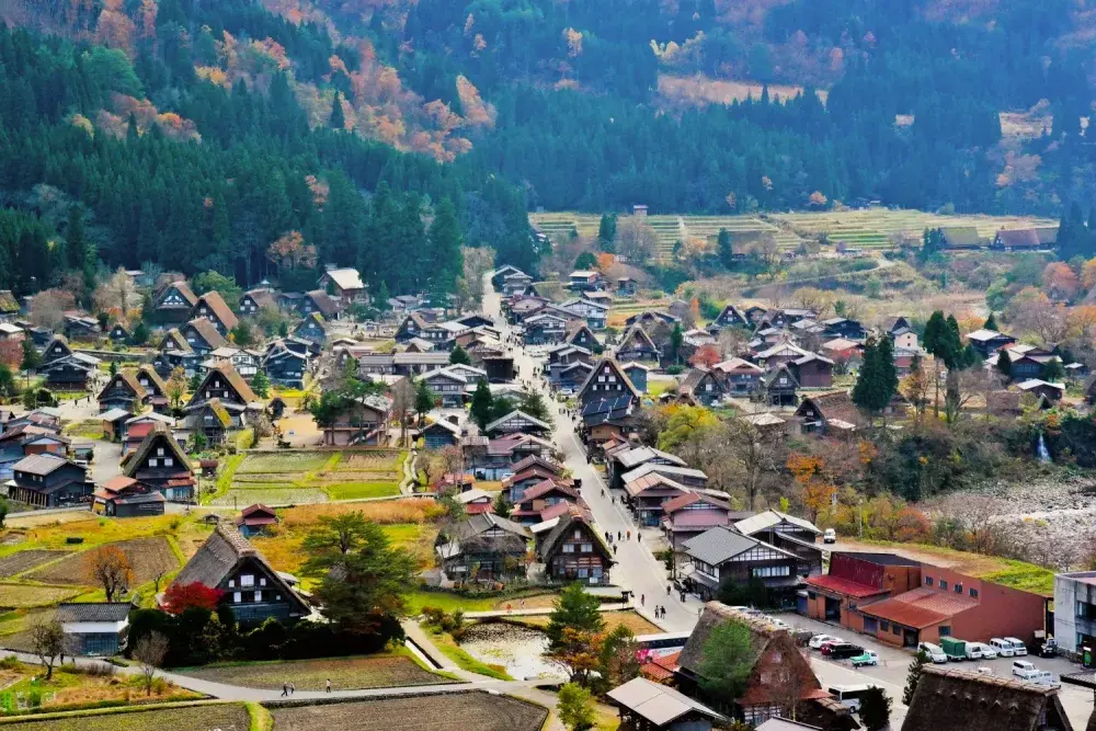 Ogimachi Village Observation Deck