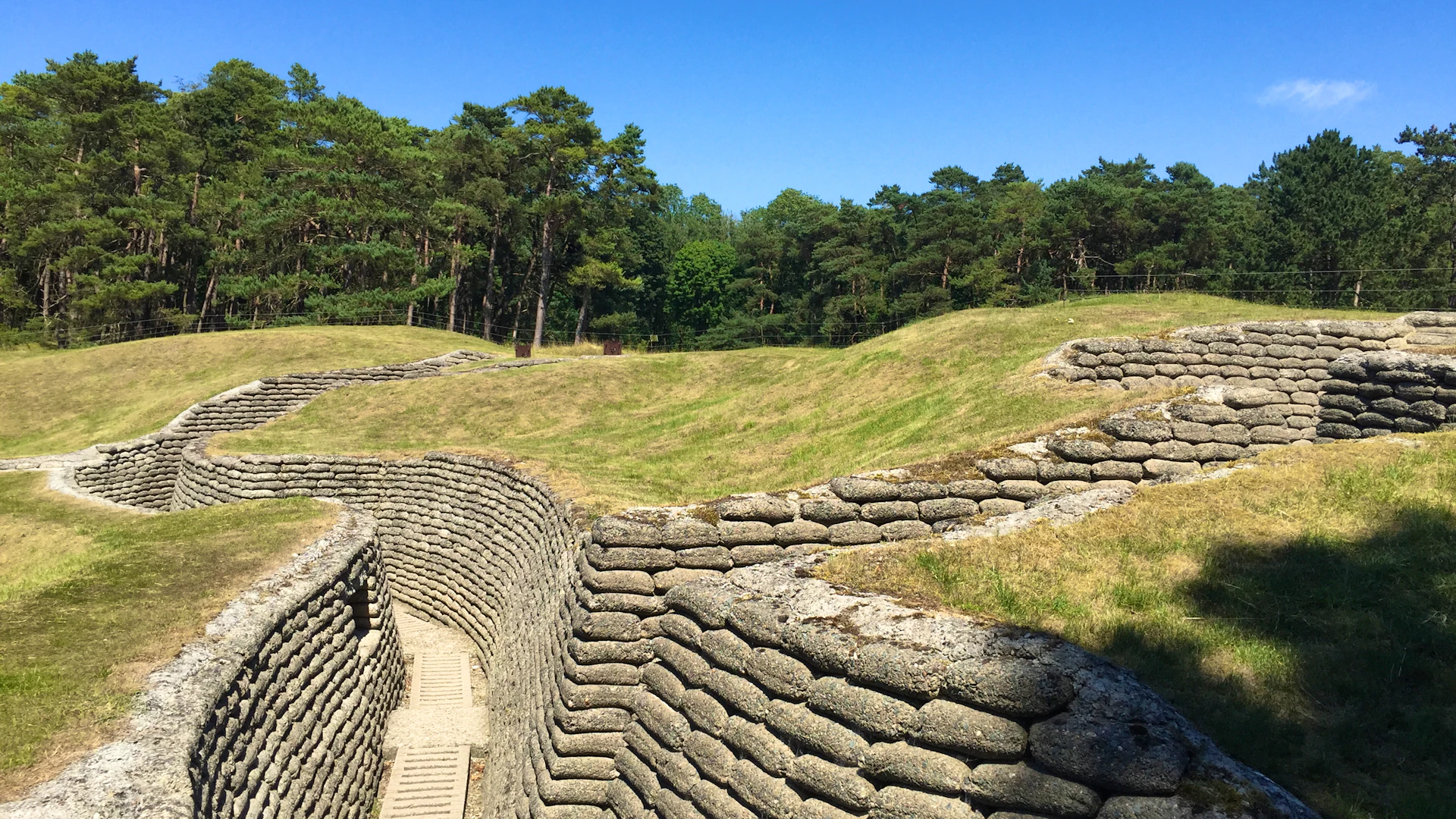 Vimy Ridge Preserved Trench Lines