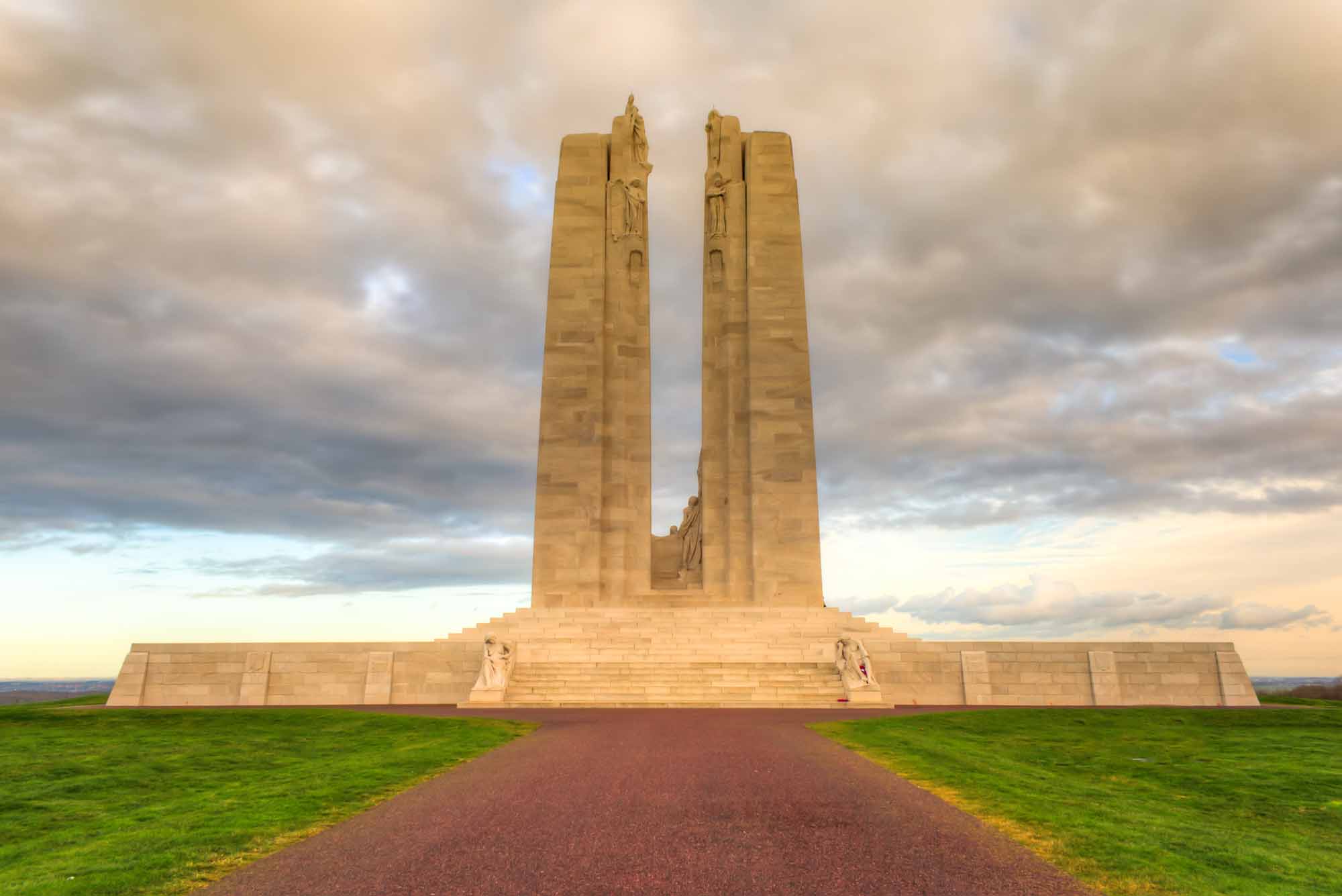 Canadian National Vimy Memorial Front Terrace