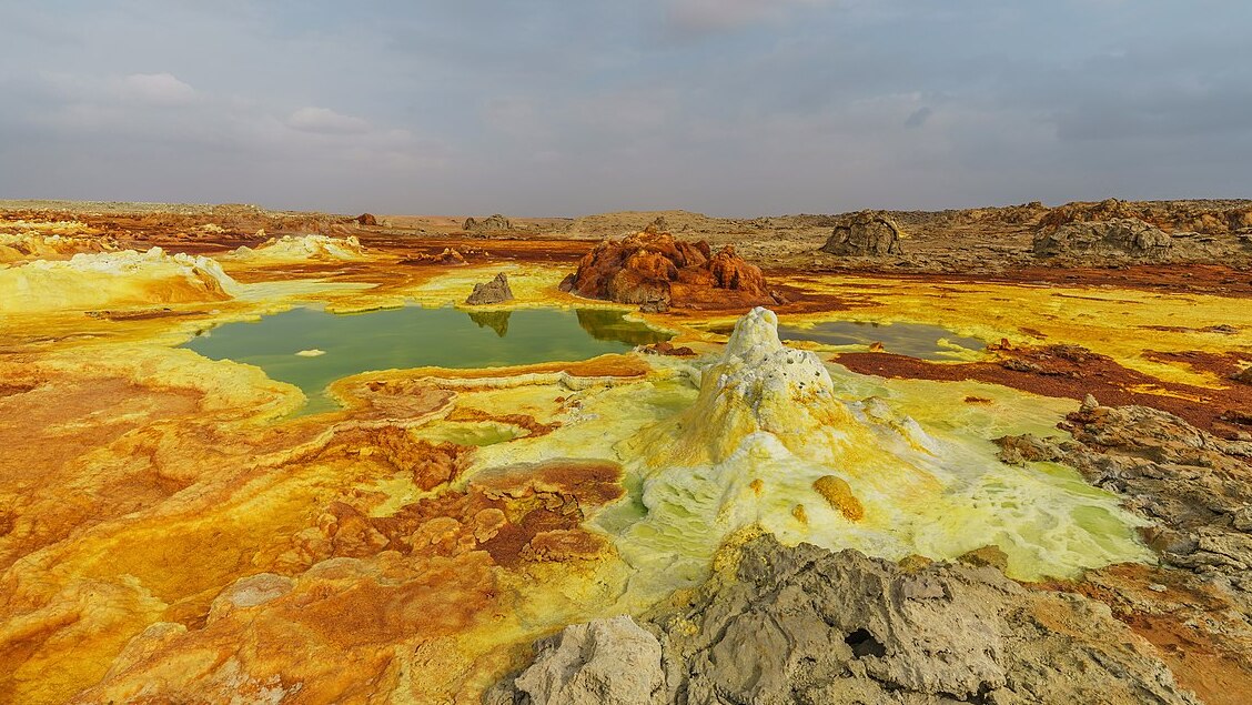 Salt Flats and Dallol