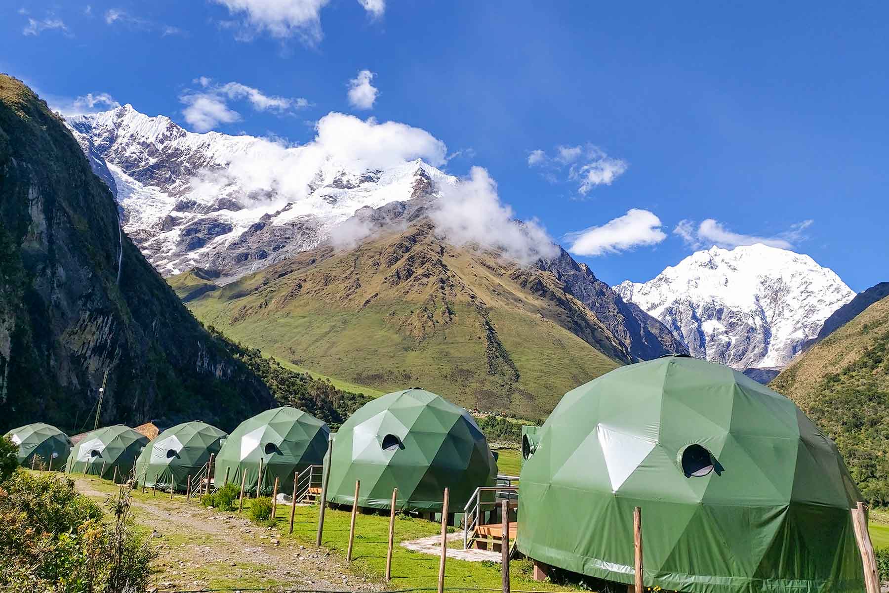 Salkantay Trek to Machu Picchu 5 Days 4 Nights by Glamping