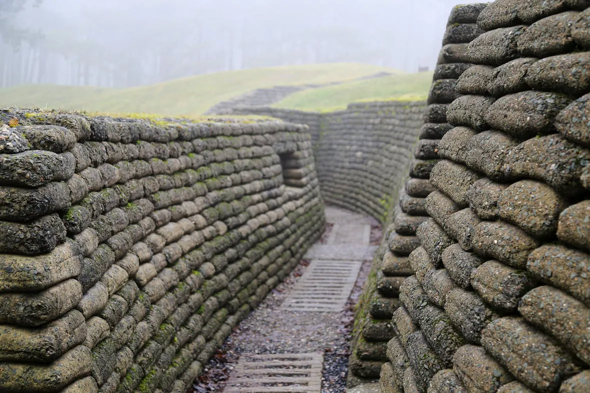 Preserved Trench Lines