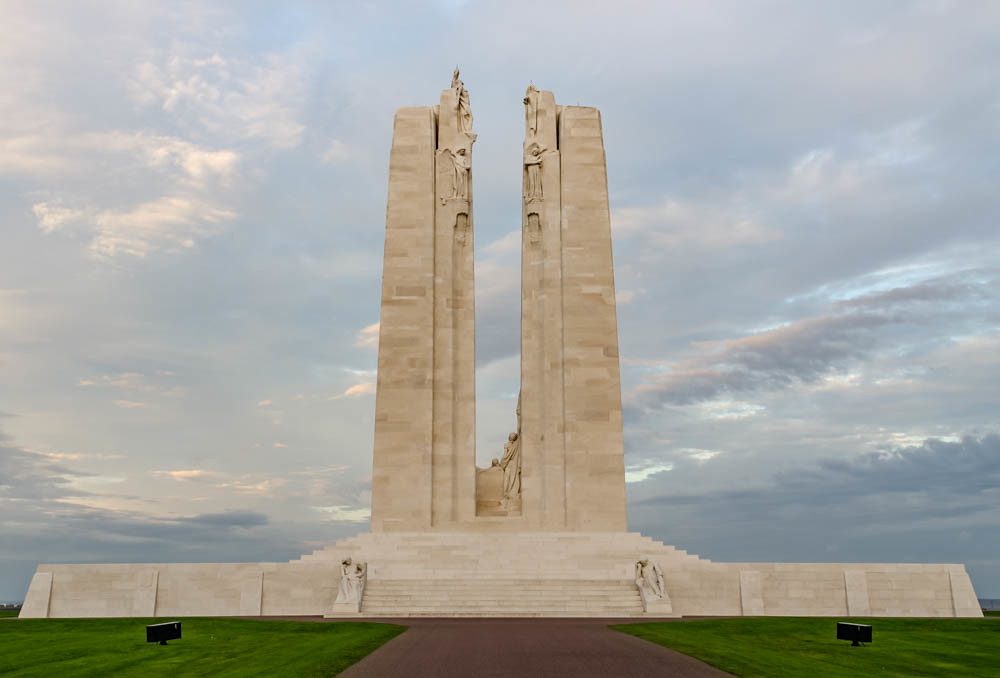 Canadian National Vimy Memorial Pylon Base