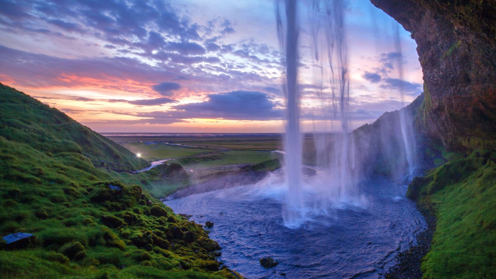 Seljalandsfoss Waterfall Path