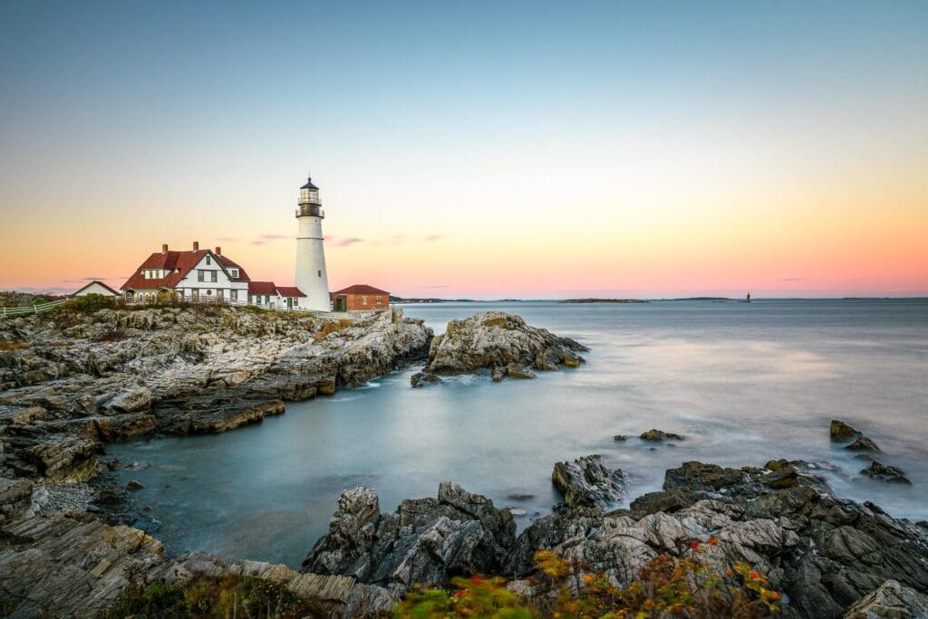 Portland Head Light Seaward Face