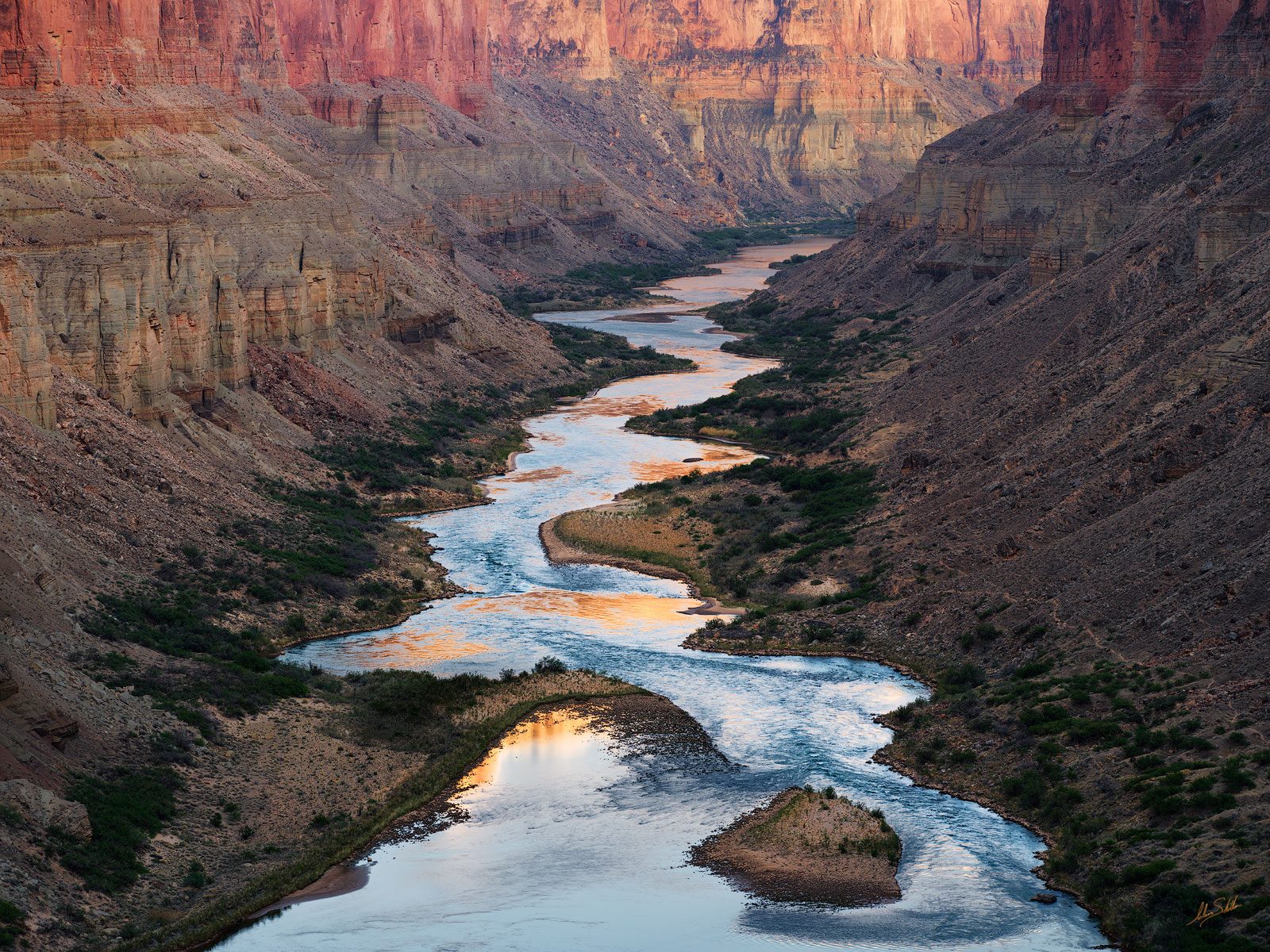 Colorado River Canyon