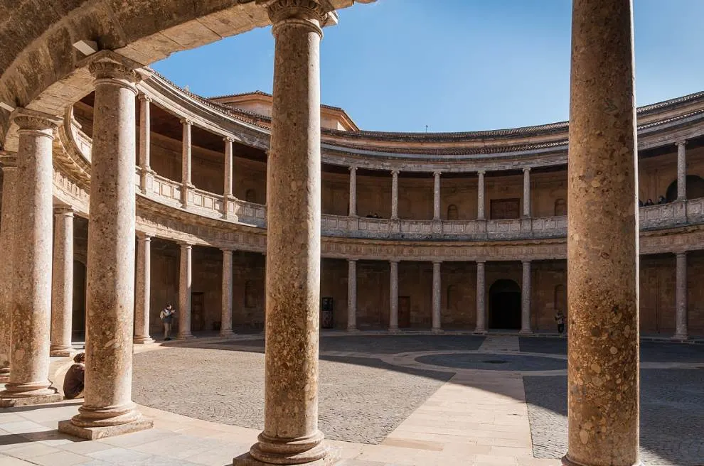 Palace of Charles V Courtyard