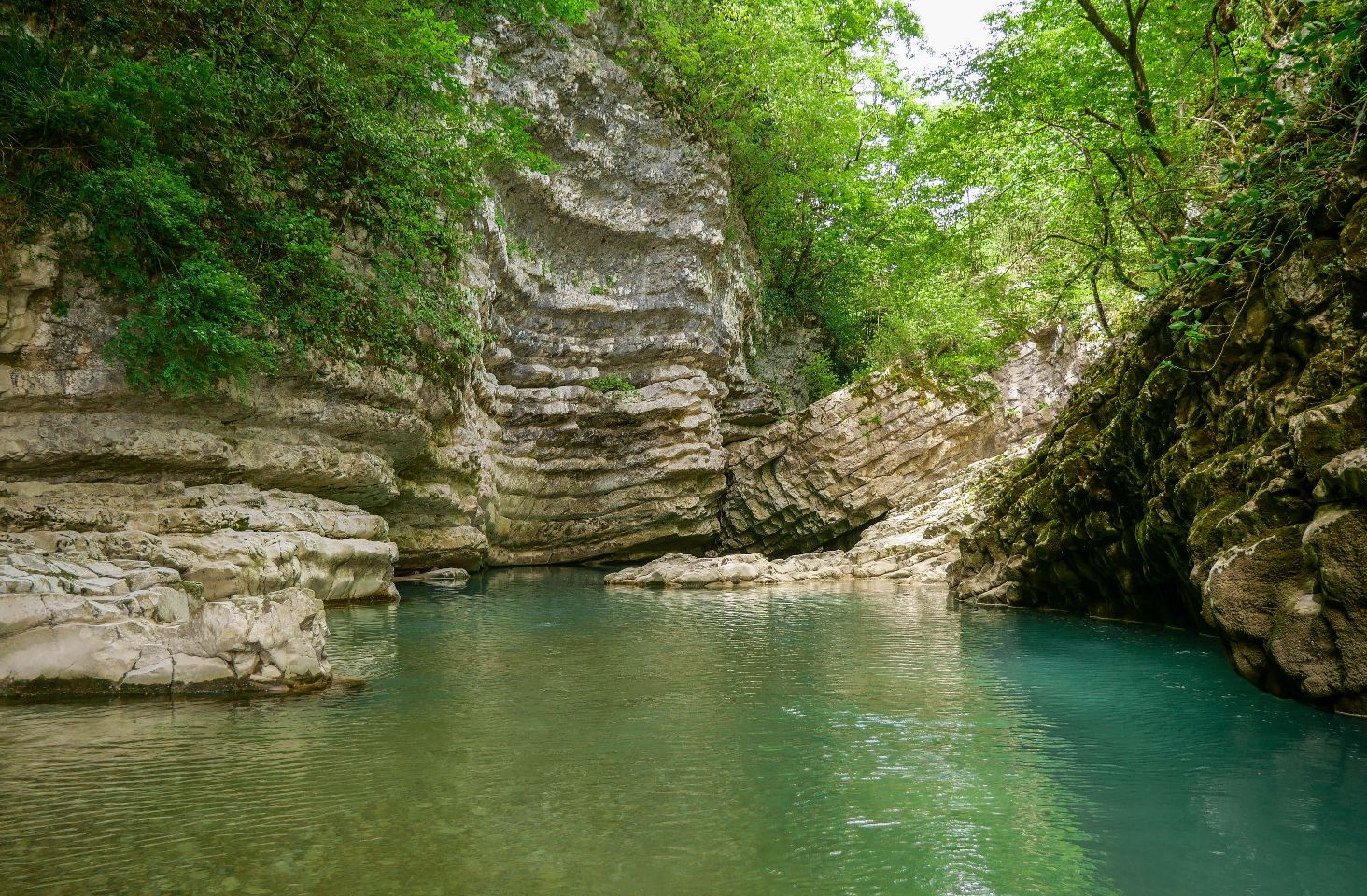 Limestone Staircase