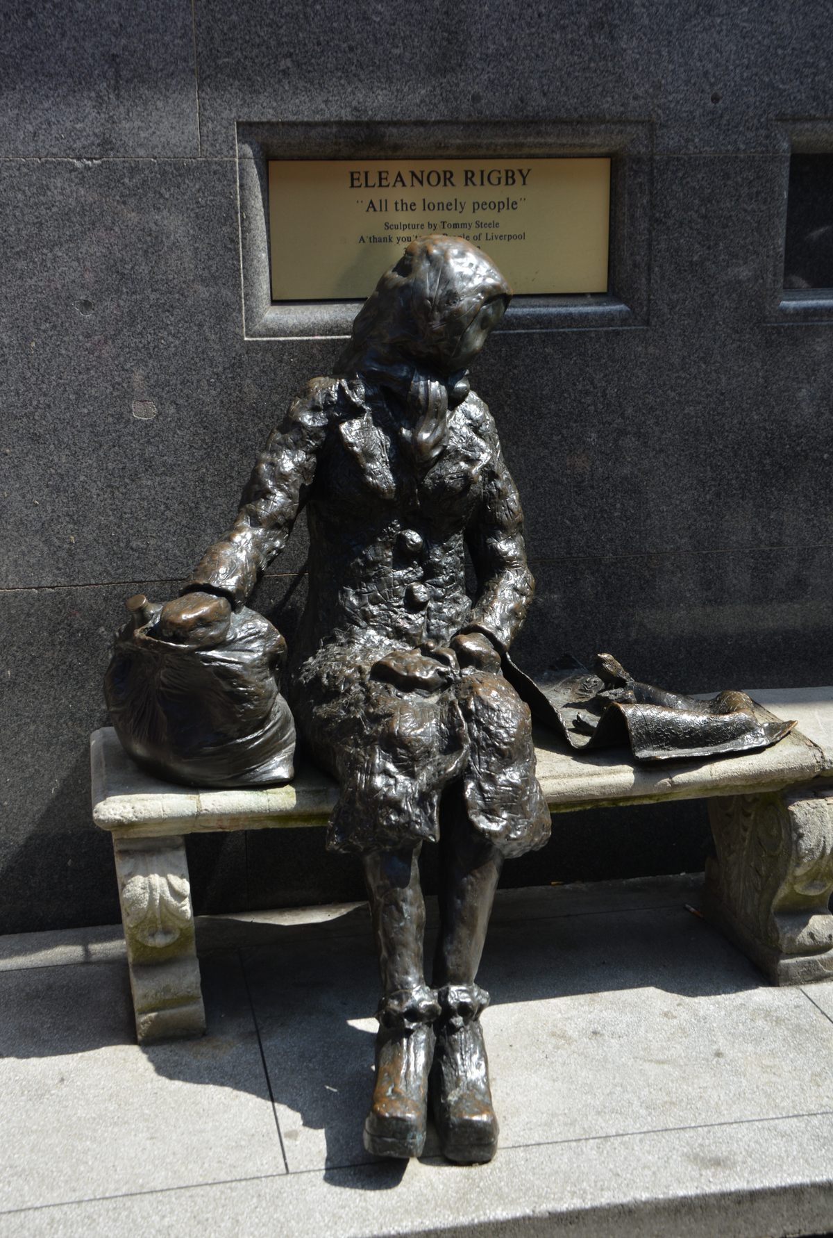 Eleanor Rigby Statue