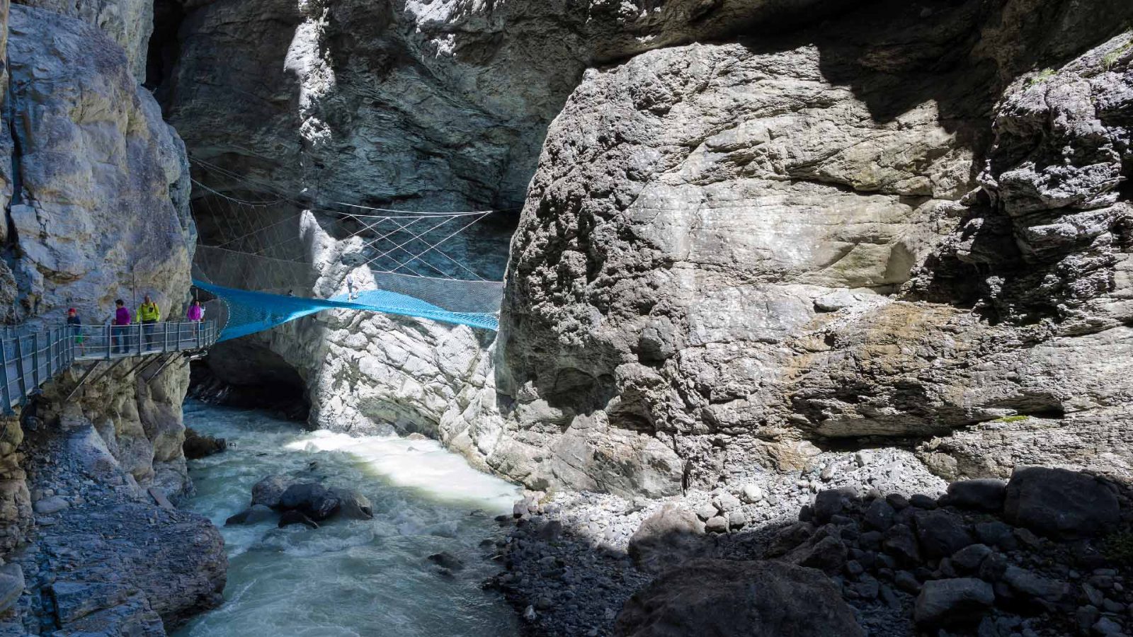 Gletscherschlucht Entrance