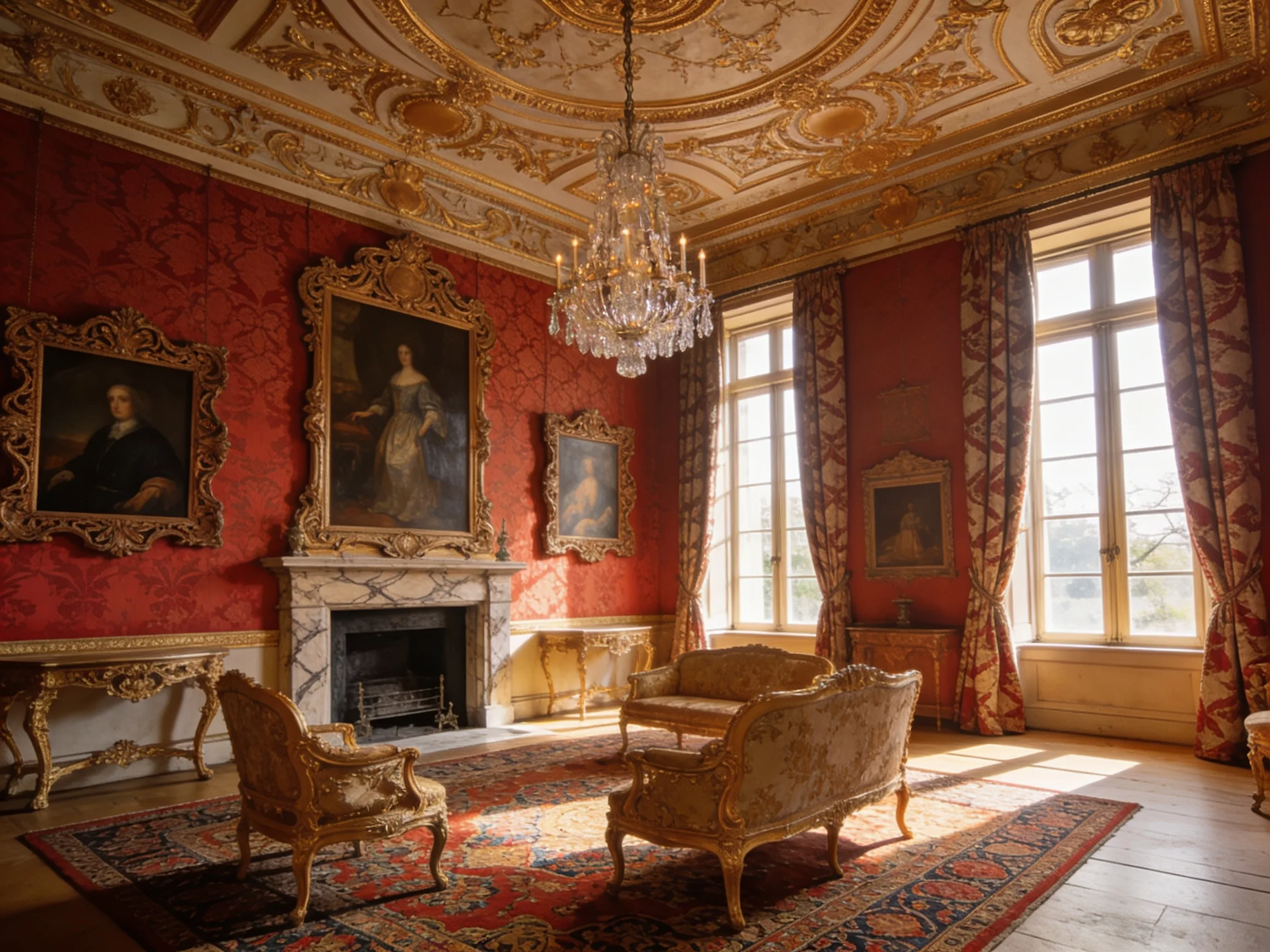 The Red Drawing Room
