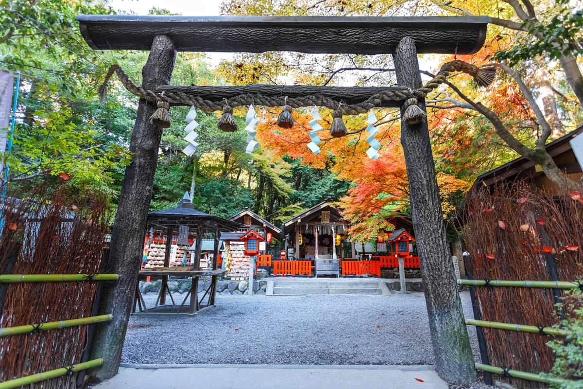 Nonomiya Shrine Entrance