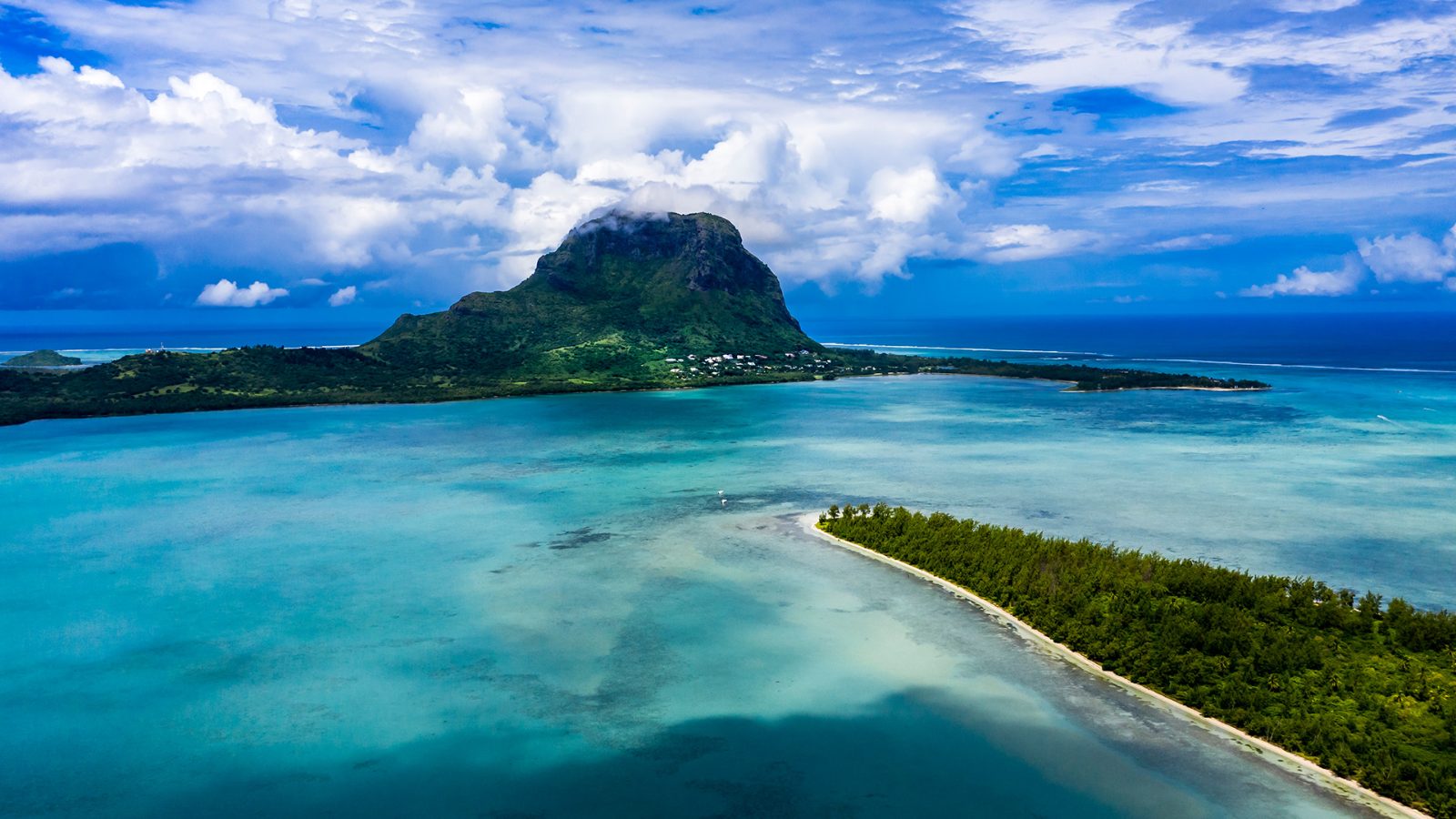 Le Morne Brabant Backdrop