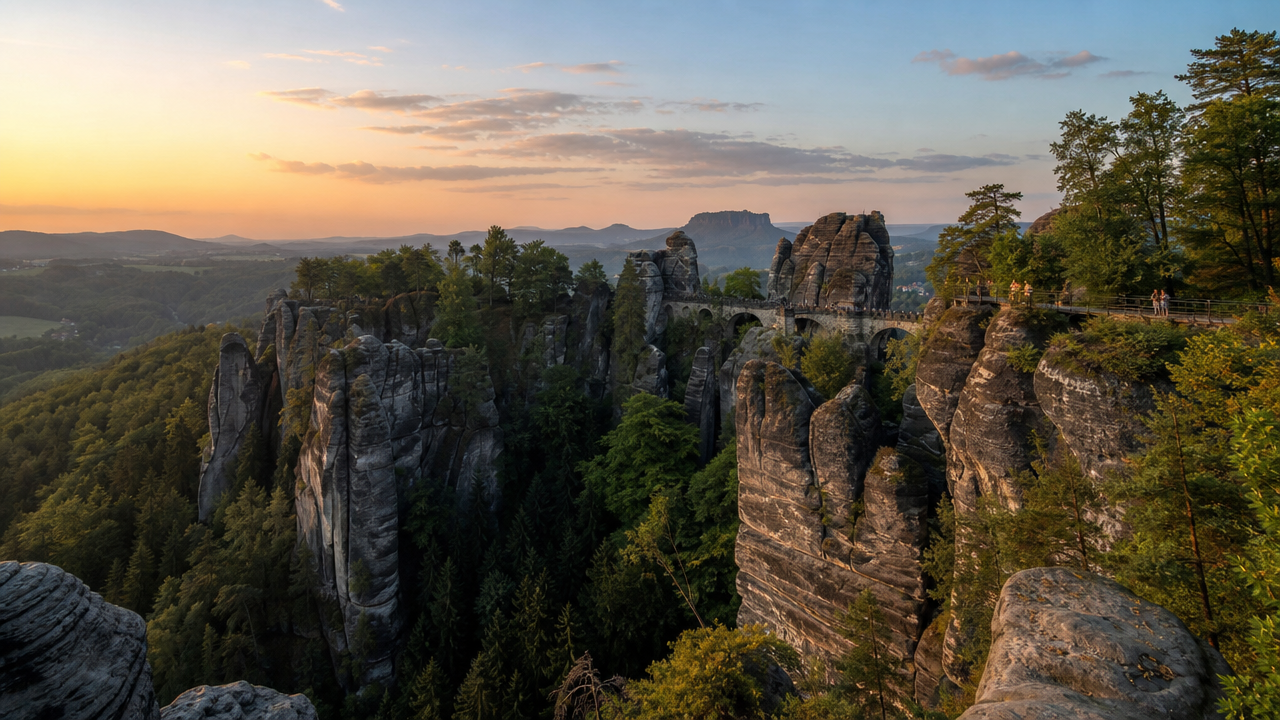 Schrammsteine Hike