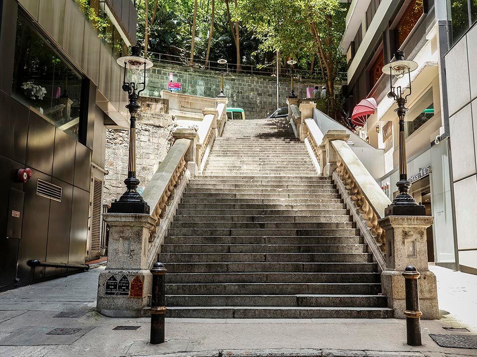 Duddell Street Steps