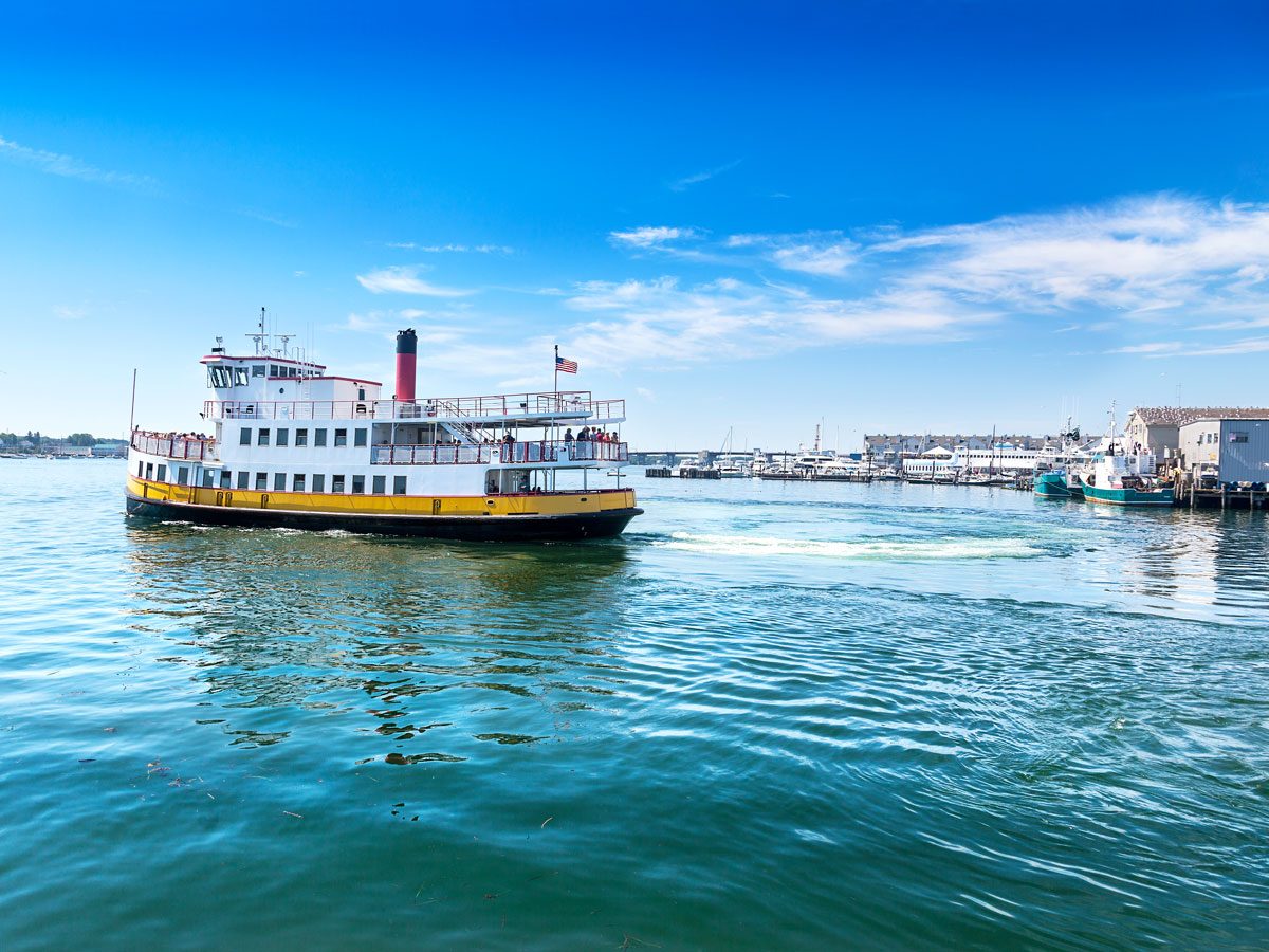 Portland Harbor Starboard Deck