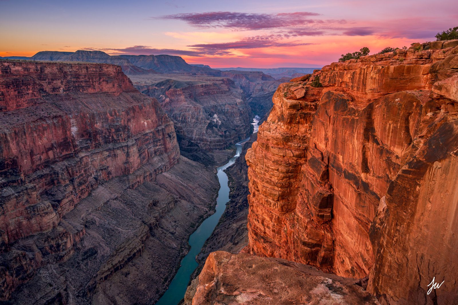 Canyon Rim Silhouette