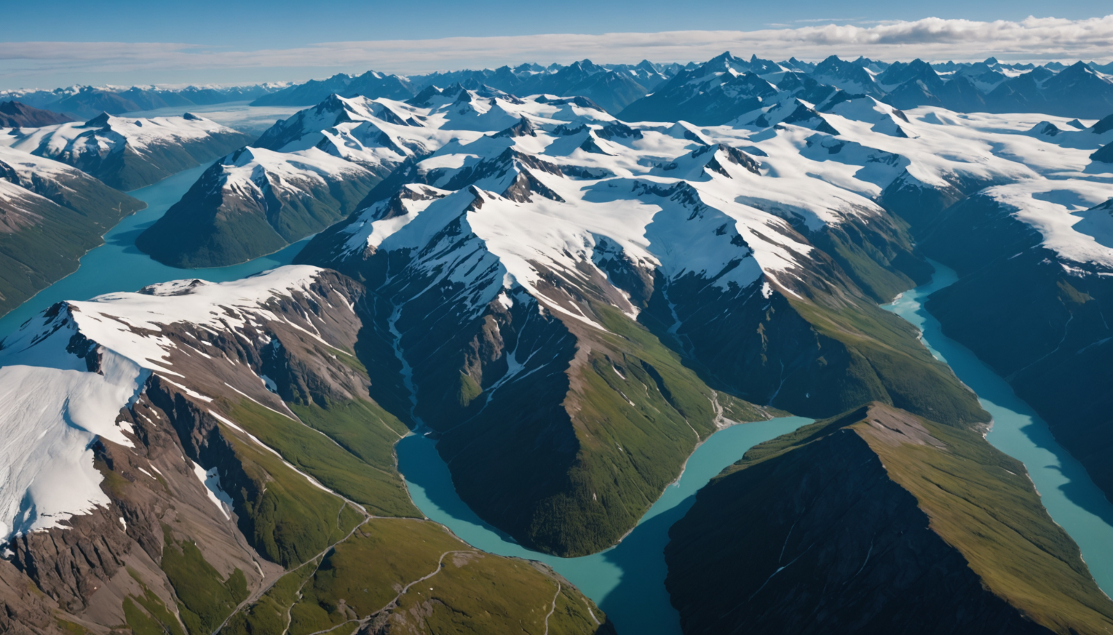 Chugach Mountain Peaks