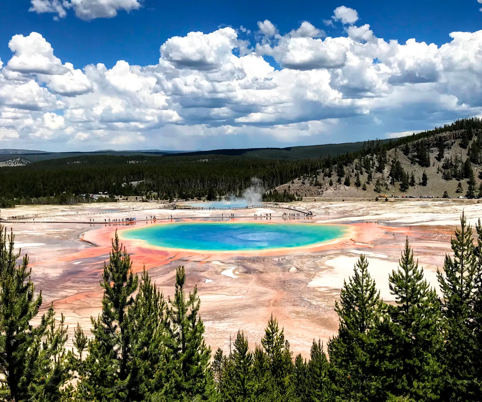 Grand Prismatic Spring Overlook