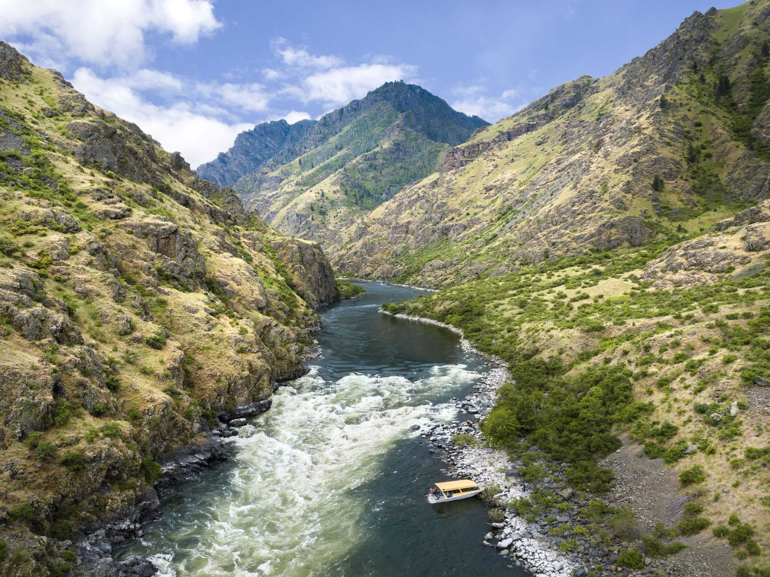 Deep Canyon Gorge Walls