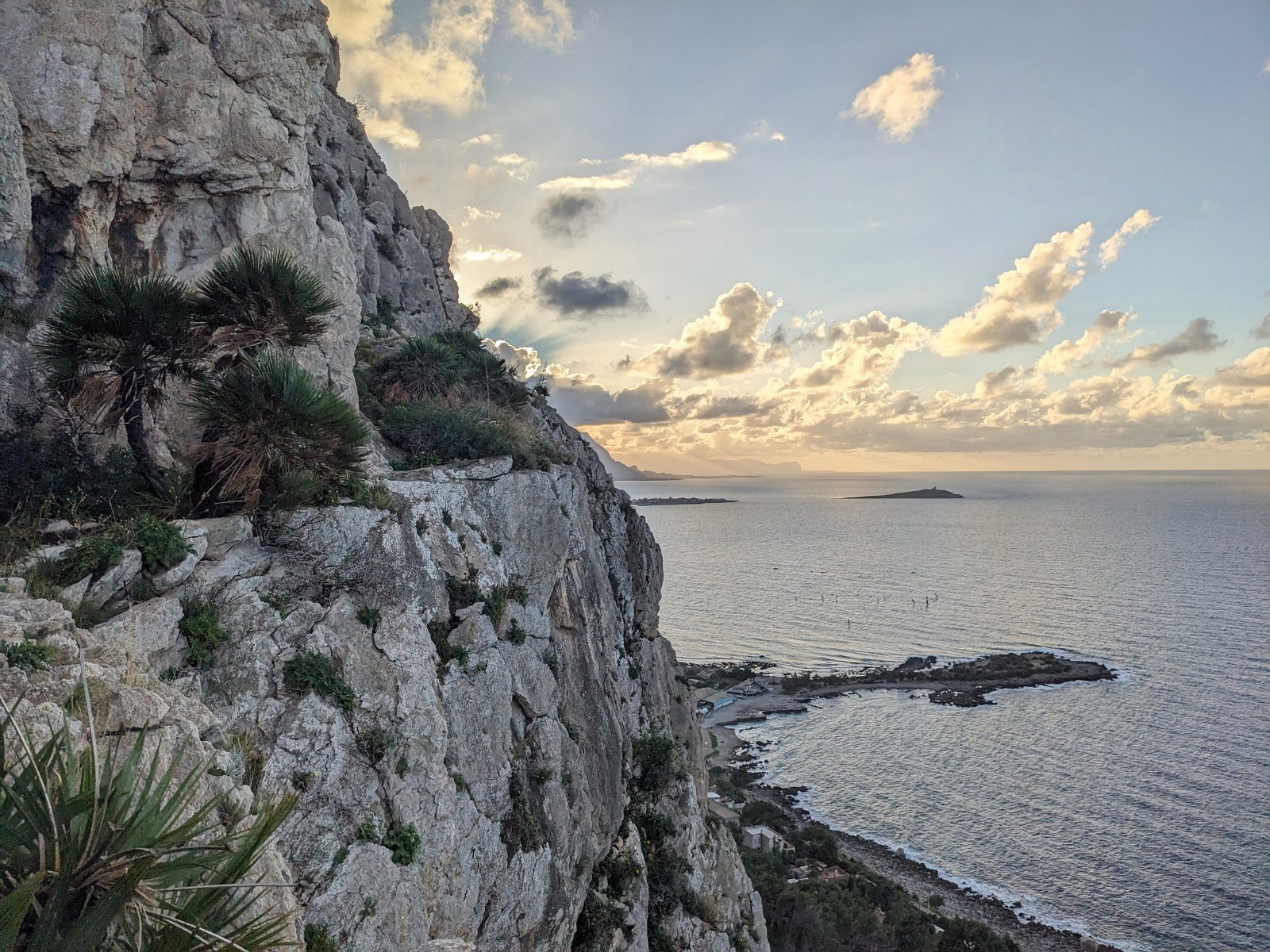 Limestone Cliffs of Capo Gallo