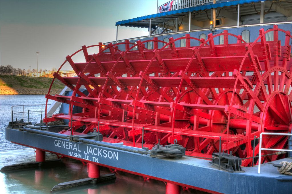 General Jackson Showboat Paddlewheel